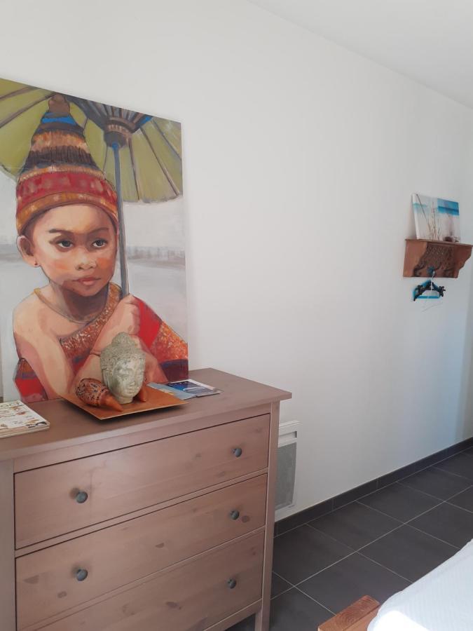 Отель Chambre Privee Au Coeur D'Une Pinede Dans Un Quartier Residentiel Лезиньян-Корбьер Экстерьер фото